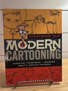 Christopher Hart Modern Cartooning Book - NEW Pristine Condition